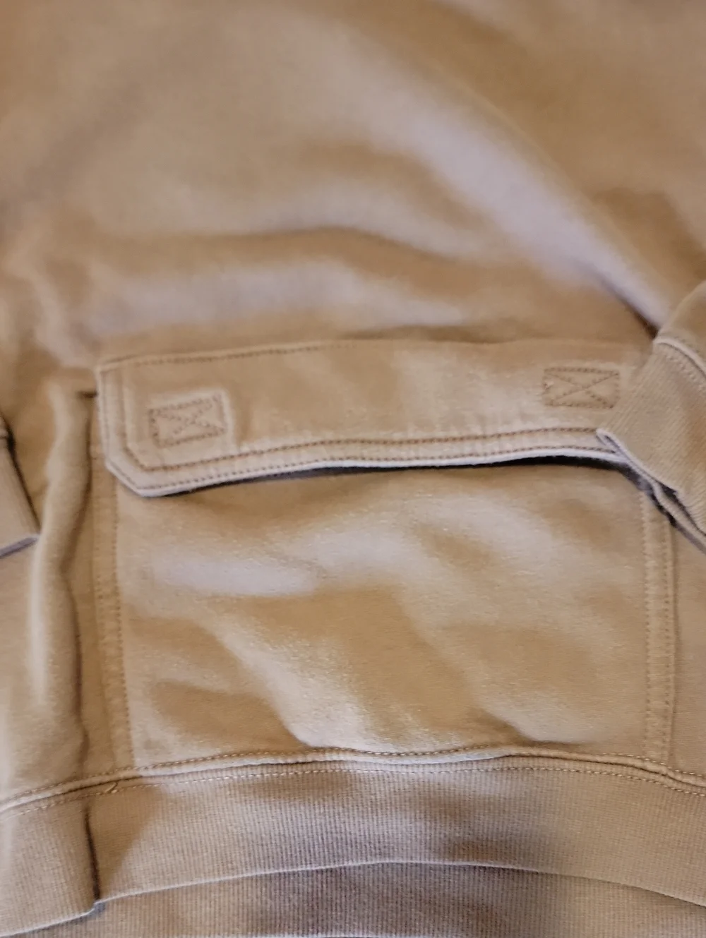 Classic Hooded Pullover Sweater in Camel